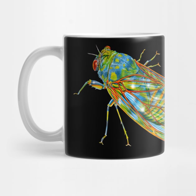 Cicada by Tim Jeffs Art